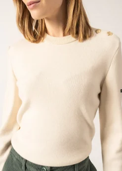 Saint James Sailor Jumpers|Sailor Jumpers*Dax plain sailor jumper Ecume