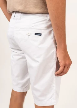 Saint James Trousers & Shorts*Doug straight Bermuda shorts Blanc