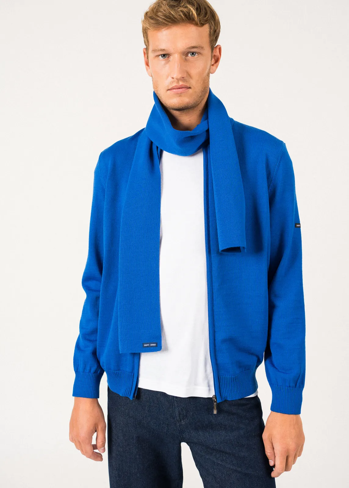 Saint James Scarves*Duguay scarf Gitane