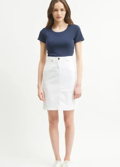 Saint James Dresses & Skirts*Elfy regular skirt Blanc