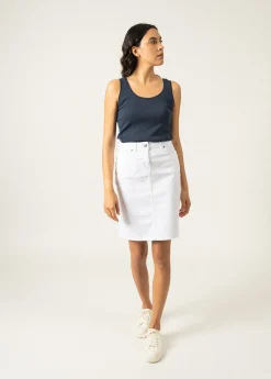 Saint James Dresses & Skirts*Elfy regular skirt Blanc