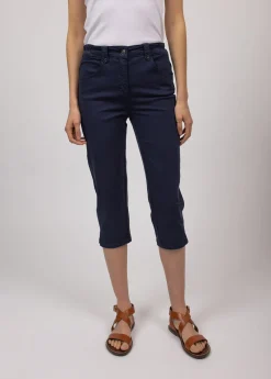 Saint James Trousers & Shorts*Elodie three quarters pants Marine