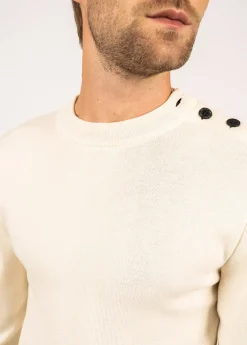 Saint James Sailor Jumpers|Sailor Jumpers*Estran wool sailor jumper Ecume