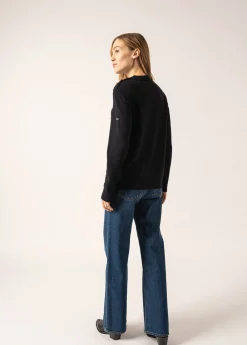 Saint James Sailor Jumpers|Sailor Jumpers*Gala Striped Sailor-inspired Jumper Navy/navy