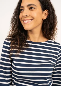 Saint James Sailor Striped Shirts*Galathée striped sailor shirt Marine/ecru
