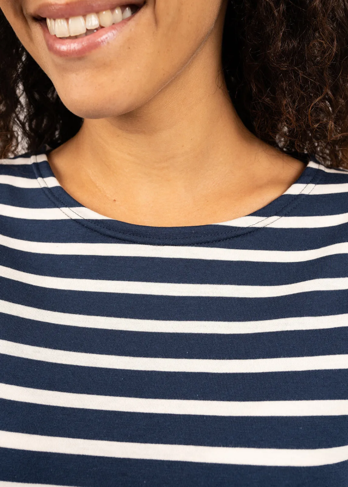 Saint James Sailor Striped Shirts*Galathée striped sailor shirt Marine/ecru