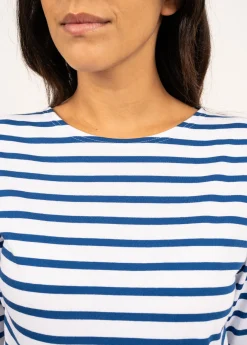 Saint James Sailor Striped Shirts*Galathée striped sailor shirt Neige/gitane
