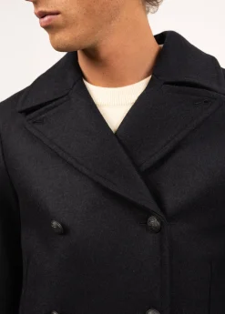Saint James Coats*Galion authentic sailor peacoat Navy