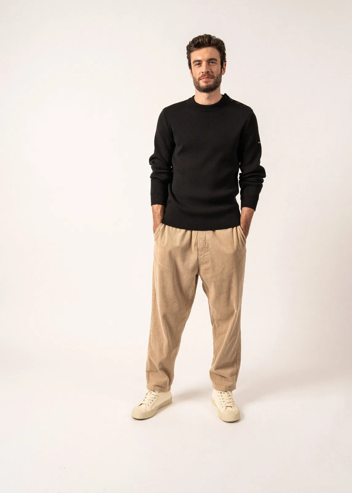 Saint James Sailor Jumpers|Sailor Jumpers*Galiote sailor jumper Noir