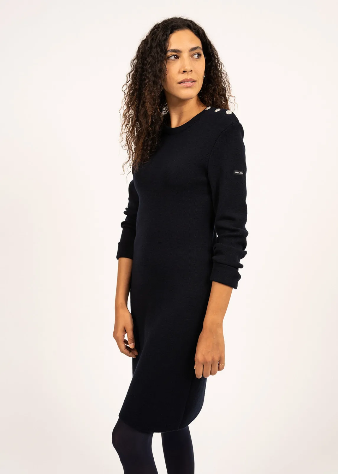 Saint James Dresses & Skirts*Grande Marée jumper dress Navy