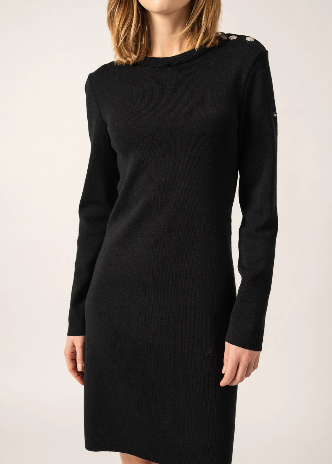 Saint James Dresses & Skirts*Grande Marée jumper dress Noir