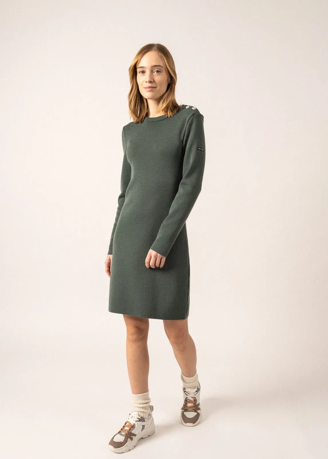 Saint James Dresses & Skirts*Grande Marée jumper dress Vegetal