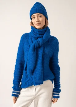 Saint James Accessories*Grisons Mohair Scarf Gitane