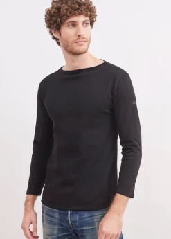 Saint James Sailor Striped Shirts|Sailor Striped Shirts*Guildo sailor shirt Noir
