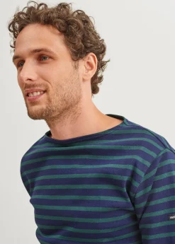 Saint James Sailor Striped Shirts|Sailor Striped Shirts*Guildo striped sailor shirt Navy/pin