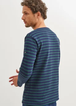 Saint James Sailor Striped Shirts|Sailor Striped Shirts*Guildo striped sailor shirt Navy/pin