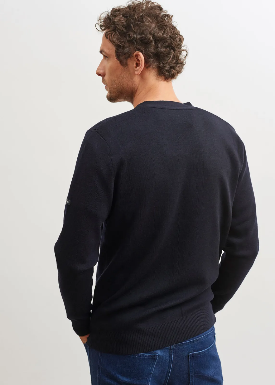 Saint James Jumpers & Cardigans*Guingamp buttoned cardigan Navy