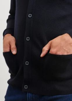 Saint James Jumpers & Cardigans*Guingamp buttoned cardigan Navy