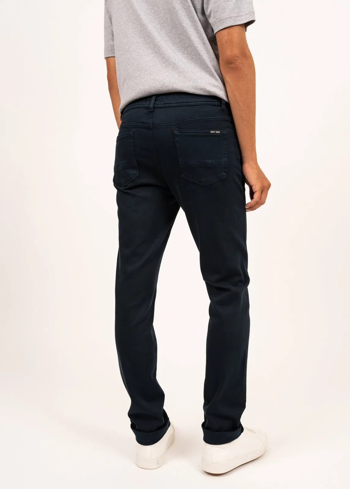Saint James Trousers & Shorts*Jasper knit jeans Amiral