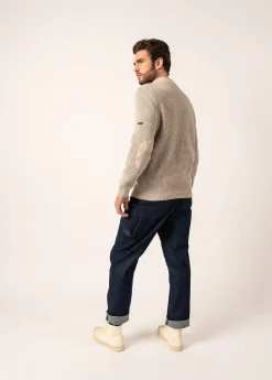 Saint James Jumpers & Cardigans*Koniz Wool and Cotton Gilet Naturel
