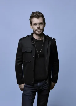 Saint James Coats*La Peau Dure wool cloth jacket Noir