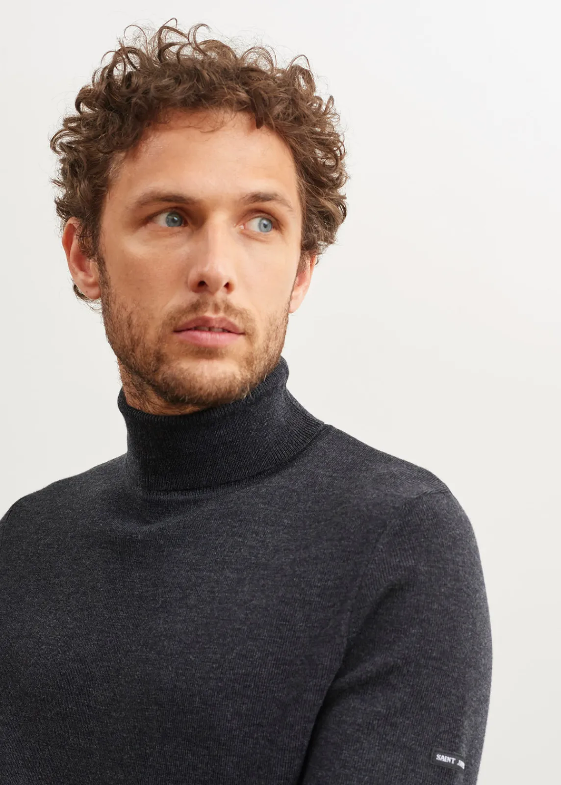Saint James Jumpers & Cardigans*Lery jumper Anthracite