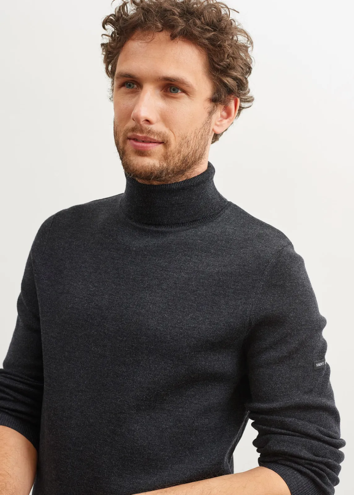 Saint James Jumpers & Cardigans*Lery jumper Anthracite