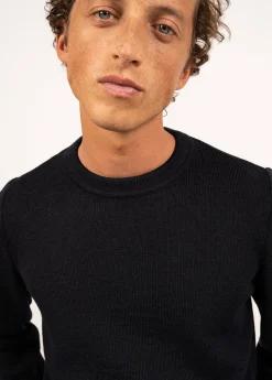 Saint James Jumpers & Cardigans*Locronan round neck jumper Navy