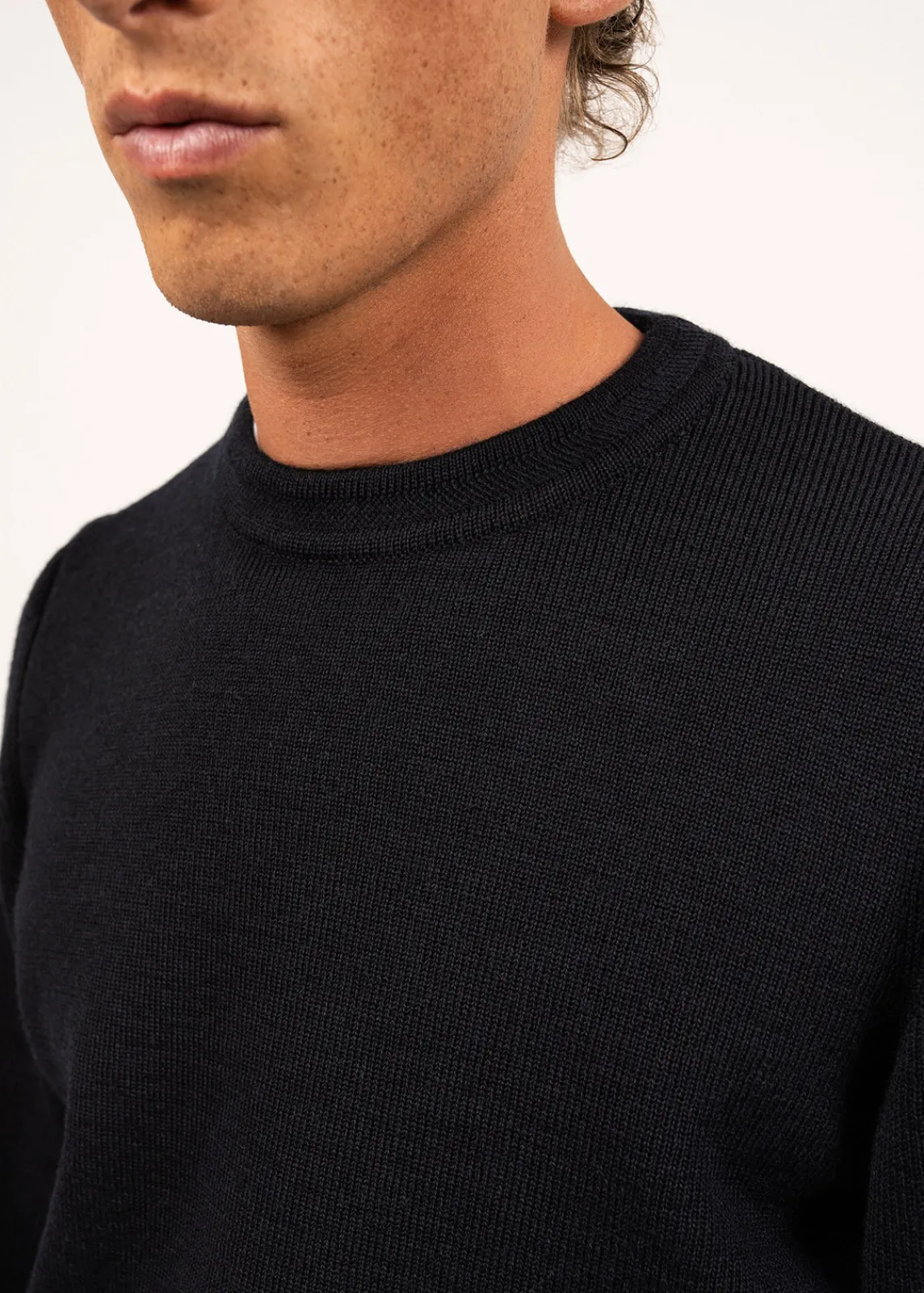 Saint James Jumpers & Cardigans*Locronan round neck jumper Navy
