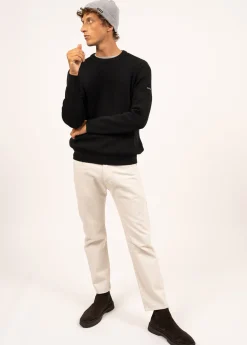 Saint James Jumpers & Cardigans*Locronan round neck jumper Noir