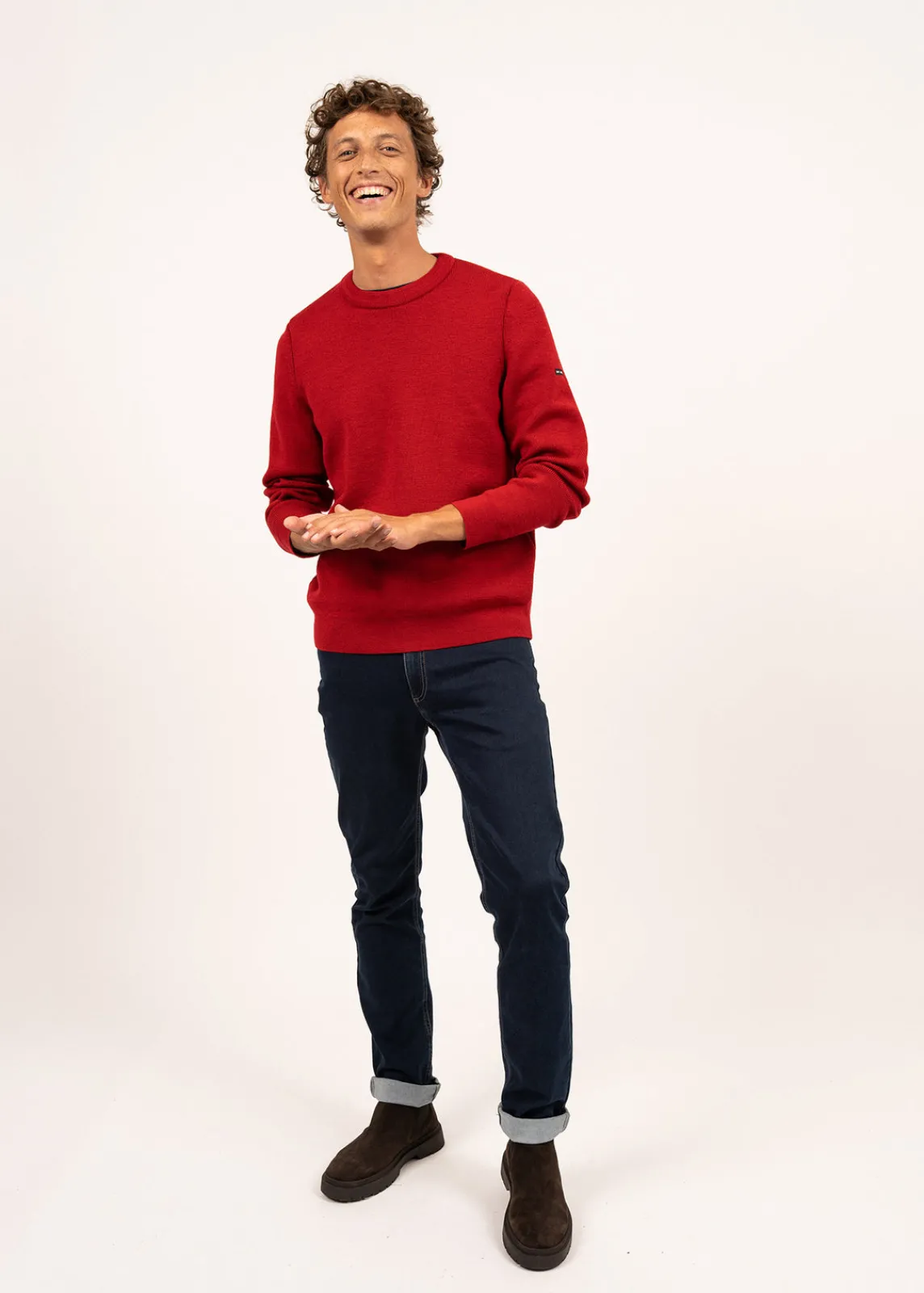Saint James Jumpers & Cardigans*Locronan round neck jumper Medoc