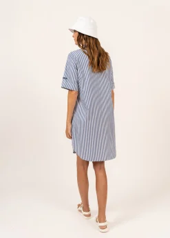 Saint James Dresses & Skirts*Léonie shirt dress Blanc/bleu