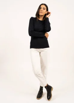Saint James Sailor Jumpers|Sailor Jumpers*Marée authentic sailor jumper Navy