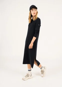 Saint James Dresses & Skirts*Marée Long Knitted Dress Navy