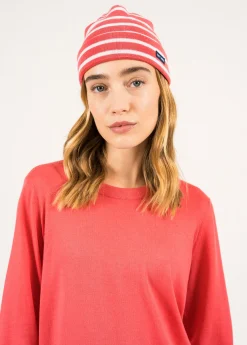 Saint James Hats & Beanies*Marée Sailor Beanie Doly/blanc