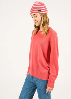 Saint James Hats & Beanies*Marée Sailor Beanie Doly/blanc