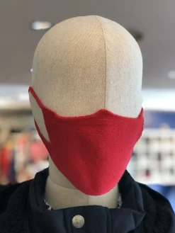 Saint James Face Masks*MASQUE TRICOT Rouge