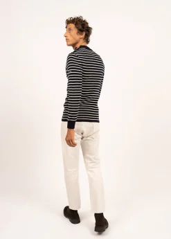 Saint James Sailor Jumpers|Sailor Jumpers*Matelot authentic striped sailor jumper Marine/ecru