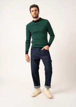Saint James Sailor Jumpers|Sailor Jumpers*Matelot authentic striped sailor jumper Marine/trefle