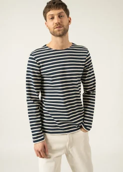 Saint James Sailor Striped Shirts*Meridien unisex striped sailor shirt Marine/ecru