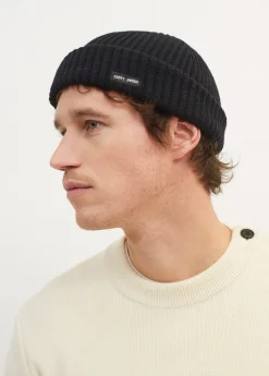 Saint James Hats & Beanies*Miki sailor cap with turn-up, Navy