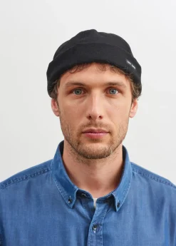 Saint James Miki Watch Caps*Miki traditional deck hat Noir
