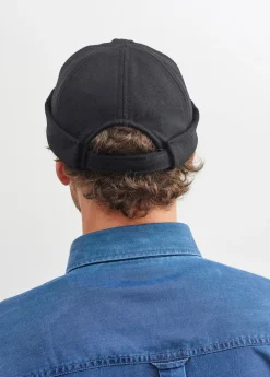 Saint James Accessories*Miki traditional deck hat Noir