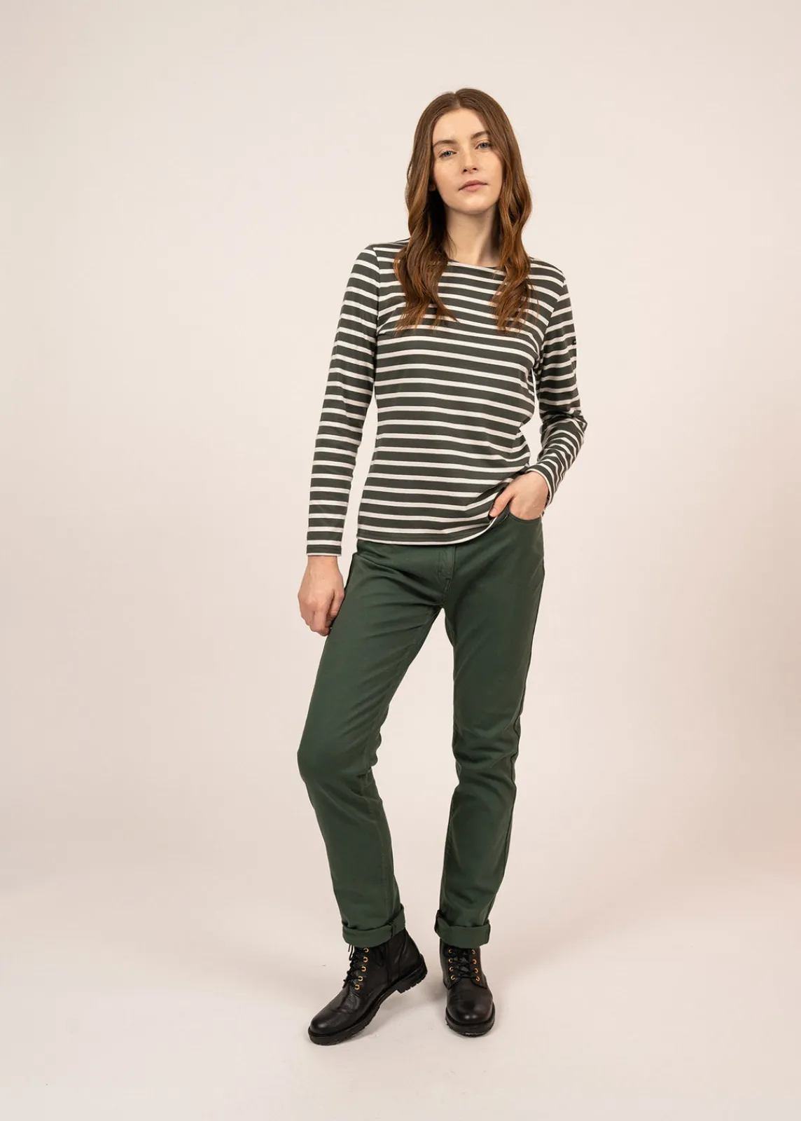 Saint James Trousers & Shorts*Mimosa high waist pants Vegetal
