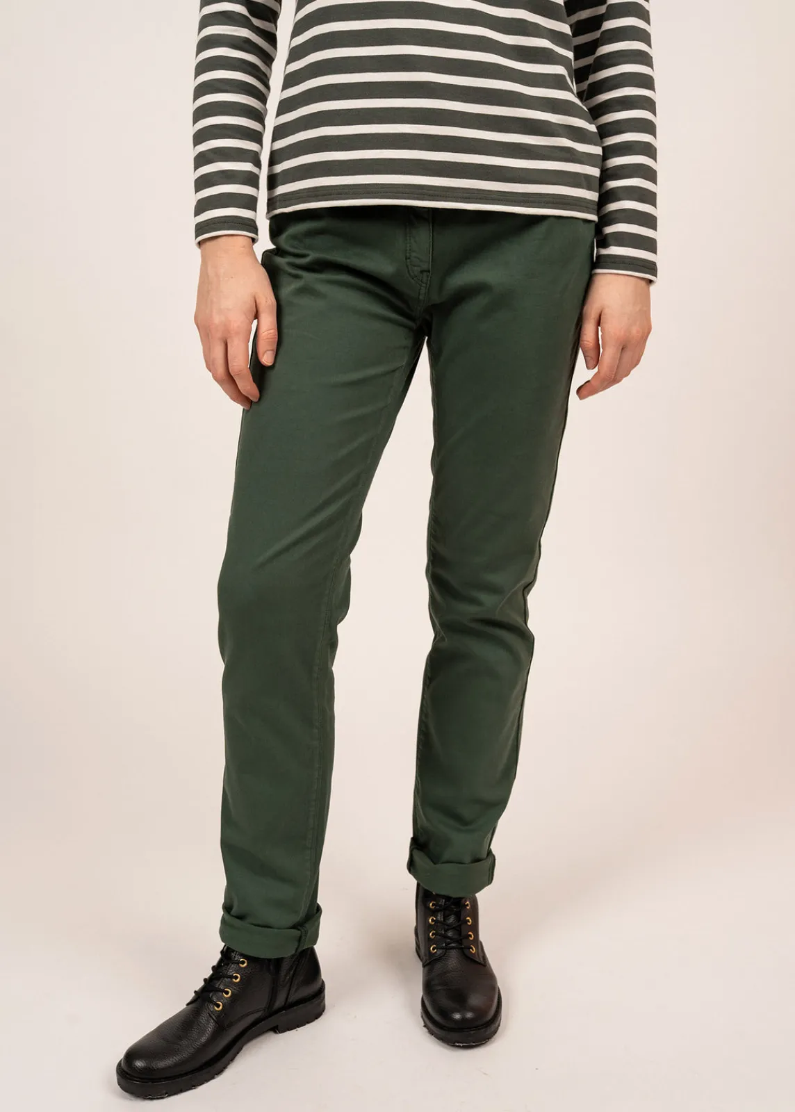 Saint James Trousers & Shorts*Mimosa high waist pants Vegetal