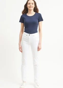 Saint James Trousers & Shorts*Mimosa high waist pants Blanc