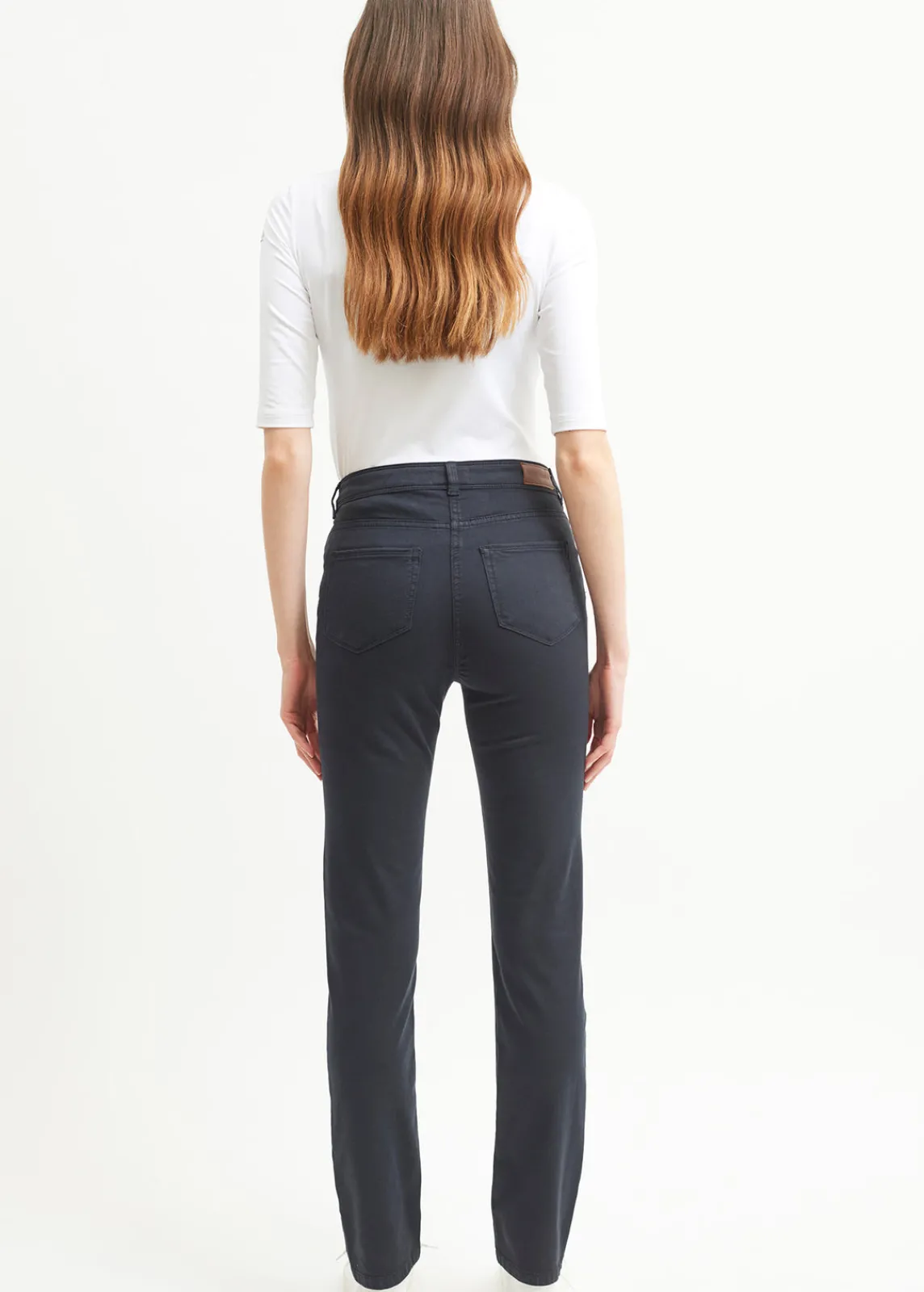 Saint James Trousers & Shorts*Mimosa high waist pants Navy