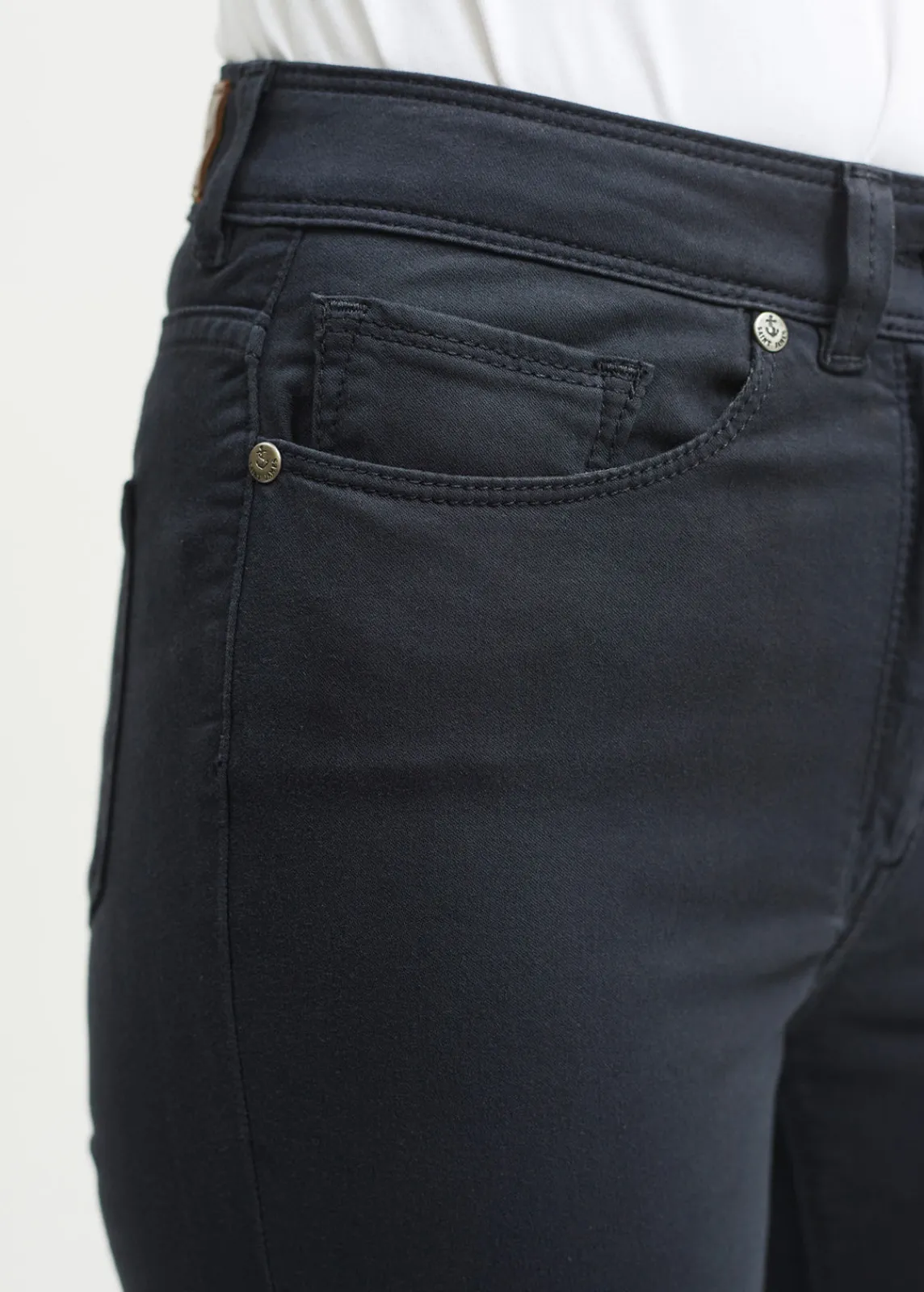 Saint James Trousers & Shorts*Mimosa high waist pants Navy