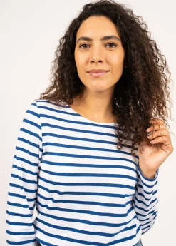 Saint James Sailor Striped Shirts*Minquidame striped sailor shirt Neige/gitane