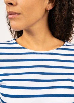Saint James Sailor Striped Shirts*Minquidame striped sailor shirt Neige/gitane